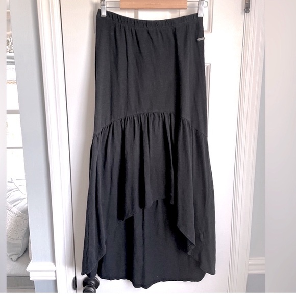 Roxy Dresses & Skirts - Roxy - Black High-Low Skirt - Size Small - Boho Maxi Skirt - EUC